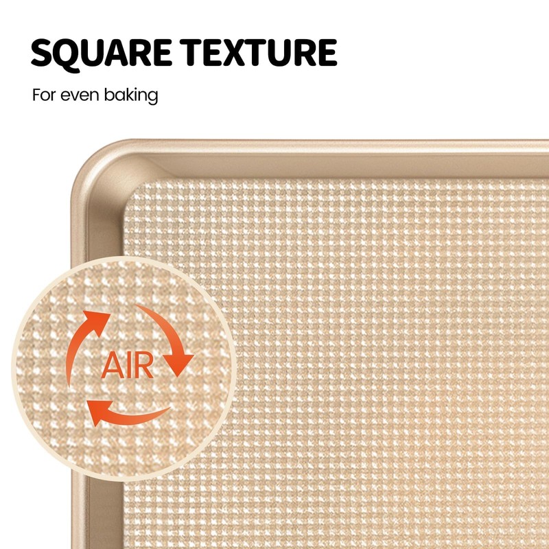 Vinino Half Sheet Pan, Baking Sheet, Cookie Sheets For Baking