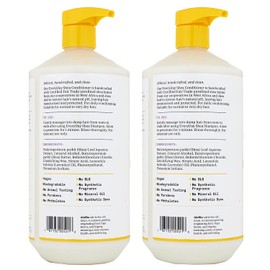 Alaffia EveryDay Shea Conditioner, Moisturizes, Restores and Protects, Made with Fair Trade Shea Butter, Cruelty Free, No Parabens, Vegan, Lavender, 2 Pack, 32 Fl Oz Ea