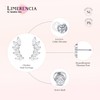 Limerencia Hypoallergenic Titanium Screw Back Earrings Implant Grade Cubic Zirconia