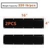 Wallmaster 8-Bin Storage Bins Garage Rack System 2-Tier Orange Tool