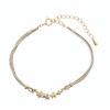Takumi Star Charm Breath II Gold Wrist Circumference Approx. 5.5