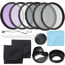 Professional Camera UV CPL FLD Lens Filters Kit and Altura Photo ND Neutral Density Filter Set Photography Accessories 52mm BBZY