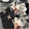 Weuiean HHJW-431 Women's Socks, 3 Colors, 3 Pairs Set, Bow