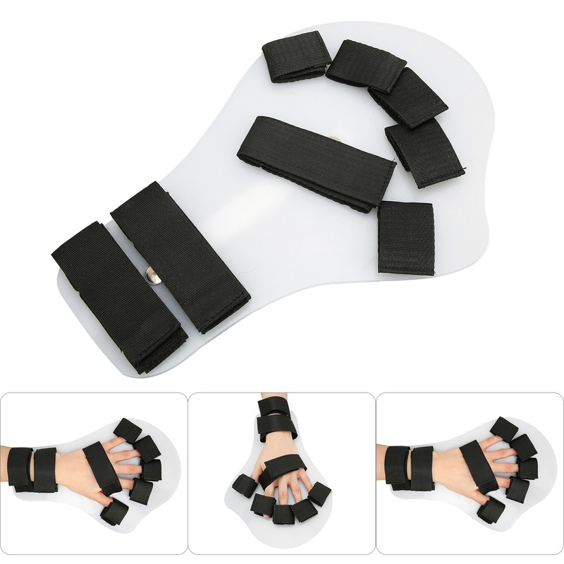 Hand Splint Finger Flexion Adduction Correction Fixation Rehabilitation Device FingerboardLeft