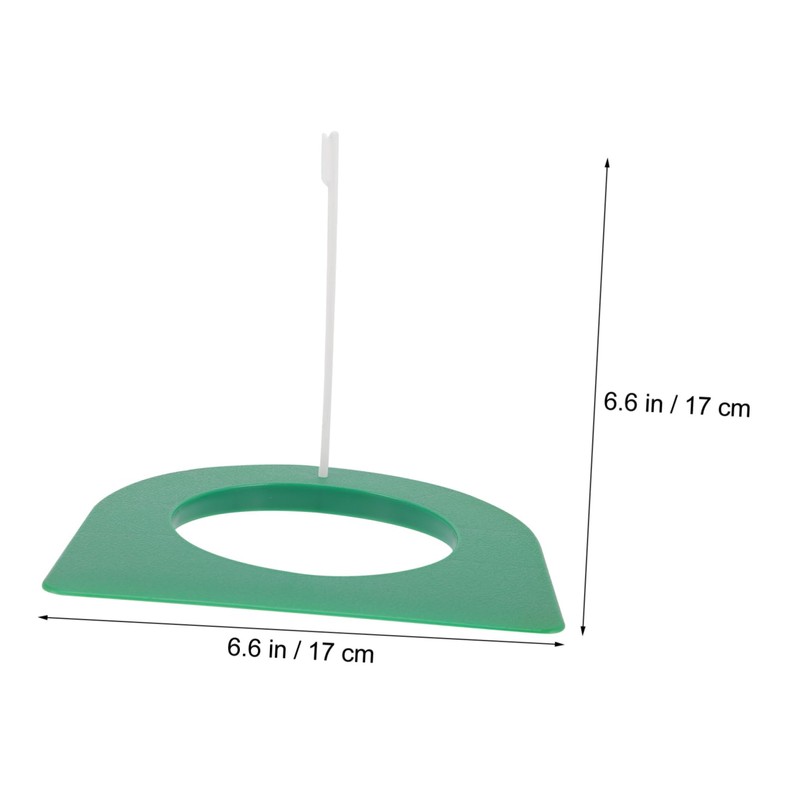 GRIRIW Golf Putting Practice Cups Set Portable Plastic Training Aid