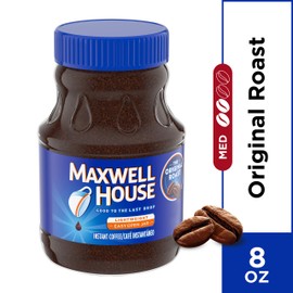 Maxwell House Original Roast Instant Coffee (8 oz Jar)