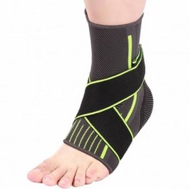 BodyAssist Contoured Sports Ankle with Strap-Lock - L