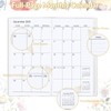 KONVINIT Pocket Calendar 2025-2026, Floral Pocket Calendar 2025-3.7" x 6.7"