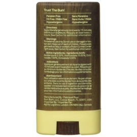 Sun Bum Premium Sunscreen Face Stick, SPF 30, Broad Spectrum UVA/UVB Protection, Paraben Free, Gluten Free, Oil Free, 13 g (Pack of 1)