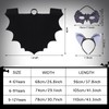 WILLBOND Kids Bat Vampire Costume Accessories Halloween Bat Costume for