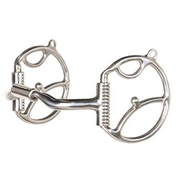 Myler Western 2 Hook Low Port Comfort Snaffle 5