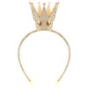 PLwelth Crown Headband for Women Princess Crown Headband Gold Queen