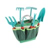 11Pcs Kids Gardening Tools Set Includes Tote Bag Spade Rake