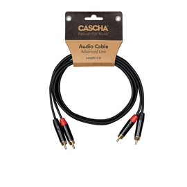 Cascha Advanced Line Audio Cable Cinch (2M) to Cinch (2M), 1m