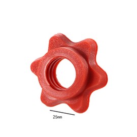 5Pcs Spinlock Collars,Anti-Slip Barbell Clips Dumbbell Hex Nut Barbell Spin-Lock Collars Screw Clamps for Dumbell Weight Lifting Fitness Training