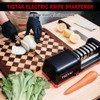 Electric Knife Sharpener,Professional kitchen knife sharpener,Diamond abrasive and precision Angle