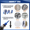 BRSCHNITT Diamond Core Drill Bit Set - 6/8/25/35/50mm Diamond Hole