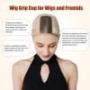 Lace Wig Cap for Women Adjustable Wig Grip Cap with