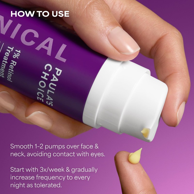 Paula's Choice CLINICAL 1% Retinol Face Treatment with Peptides, Vitamin
