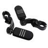 XFMT Black 1-1/4" 32mm Motorcycle Short Angled Highway Engine Guard