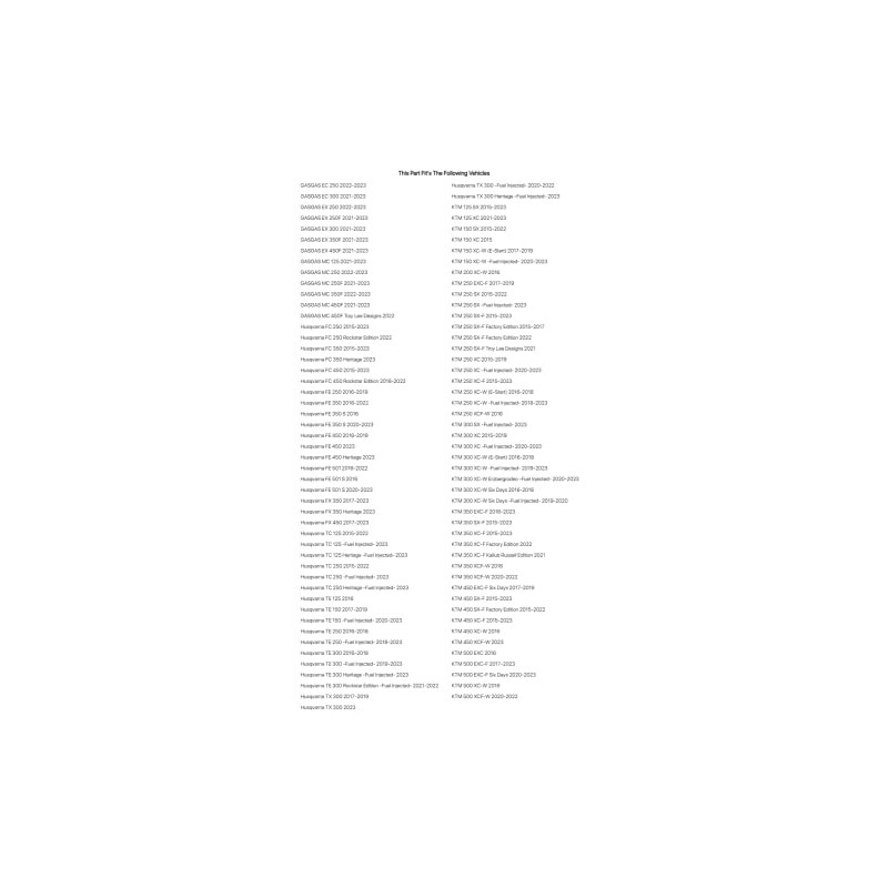 Acerbis X-Future Front Disc Cover with Mounting Kit Black