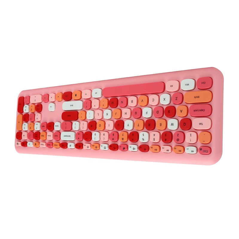 Wireless Keyboard Mouse Set 2.4G Wireless 110 Keys Keyboard Mouse