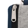 Chums Other Commuter Pass Case Sweat Nylon, H-Gray/Basic Navy