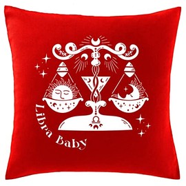 Hippowarehouse libra baby Printed bedroom accessory cushion cover case 41x41cm