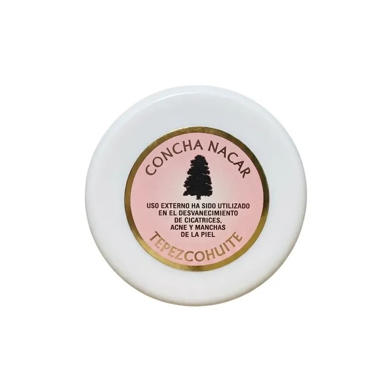 Crema De Concha Nacar Corteza De Tepezcohuite Y Rosa 60