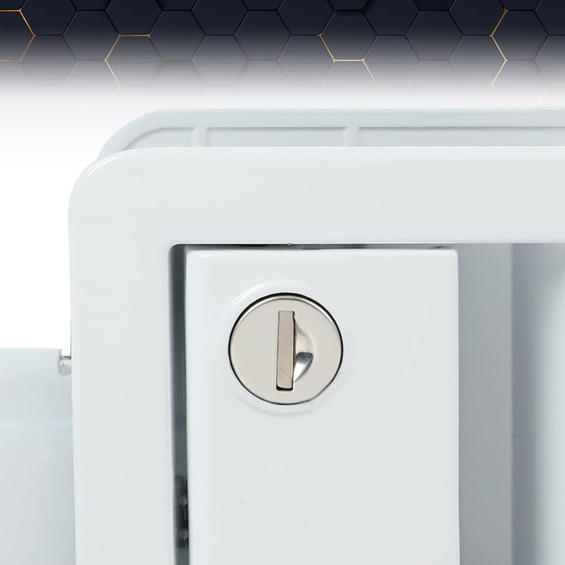PIT66 RV Entry Door Lock Handle Compatible with Travel Trailers