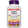 Webber Naturals Probiotic 10 Billion Active Cells, 5 Probiotic Strains,