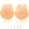 Niidor Nipple Covers with Lift and Breathable Holes, Silicone Reusable