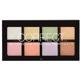 BYS Women's 8-Color Corrector, Concealer and Contour Palette Cream for All Skin Types and Complexion