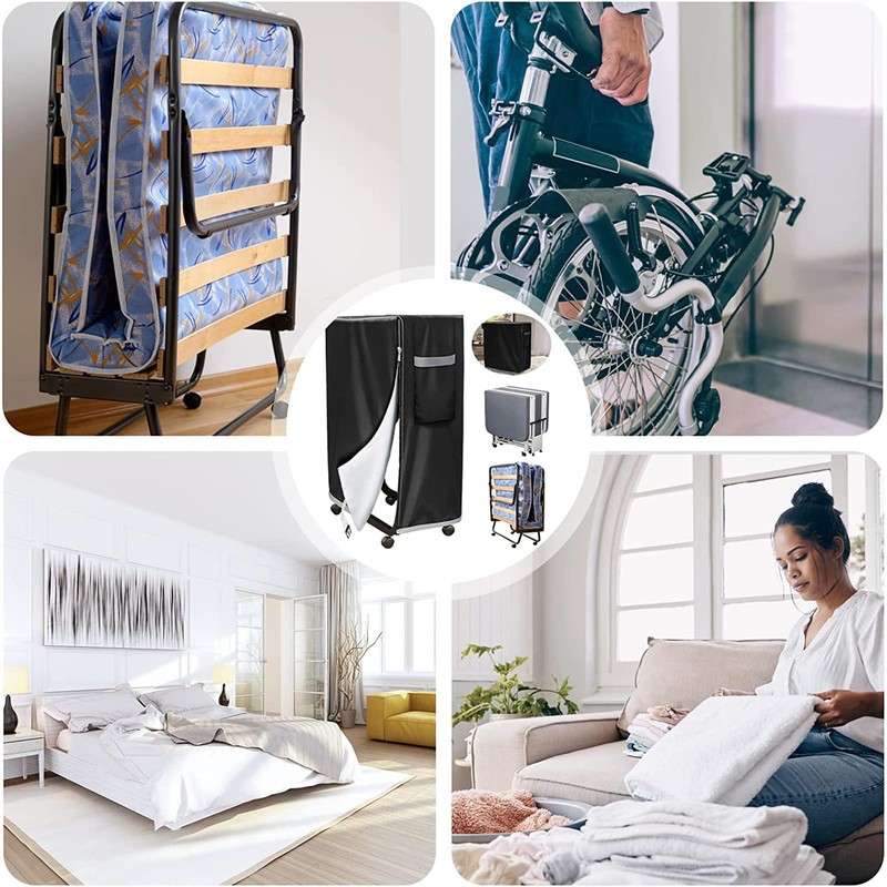 Folding Duvet, Storage Bag for Guest Beds, Folding Bed Protective