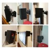 1 Pair Speaker Wall Mount Bracket ABS Plastic Holder Shelf