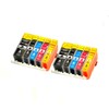 Logic-Seek® Printer Cartridges with Chip and Level Indicator, Compatible with
