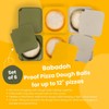 Babadoh Pizza Dough Proofing Silicone Containers with Lids | Pizza