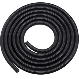 Taiss 6.6FT ID 1/8"(3mm) Silicone Vacuum Tubing Hose Line (Black),High Temperature 130PSI Max Pressure