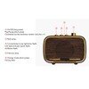 Retro Bluetooth Speaker 1500mah Clear Sound USB Port Mini Wireless