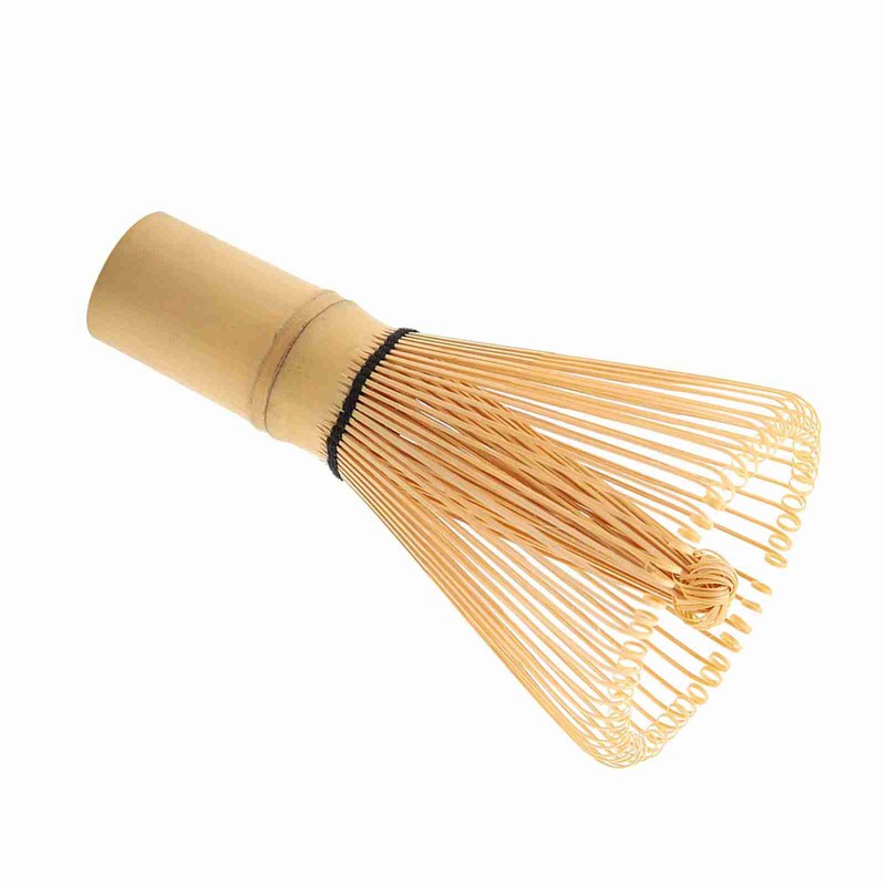 Natural Bamboo Tea Whisk Chasen Preparing Matcha Powder Brush Tool(64