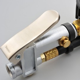 Daytona 41767 Motorcycle Air Gauge Compressor with T-Type Attachment with Release Valve