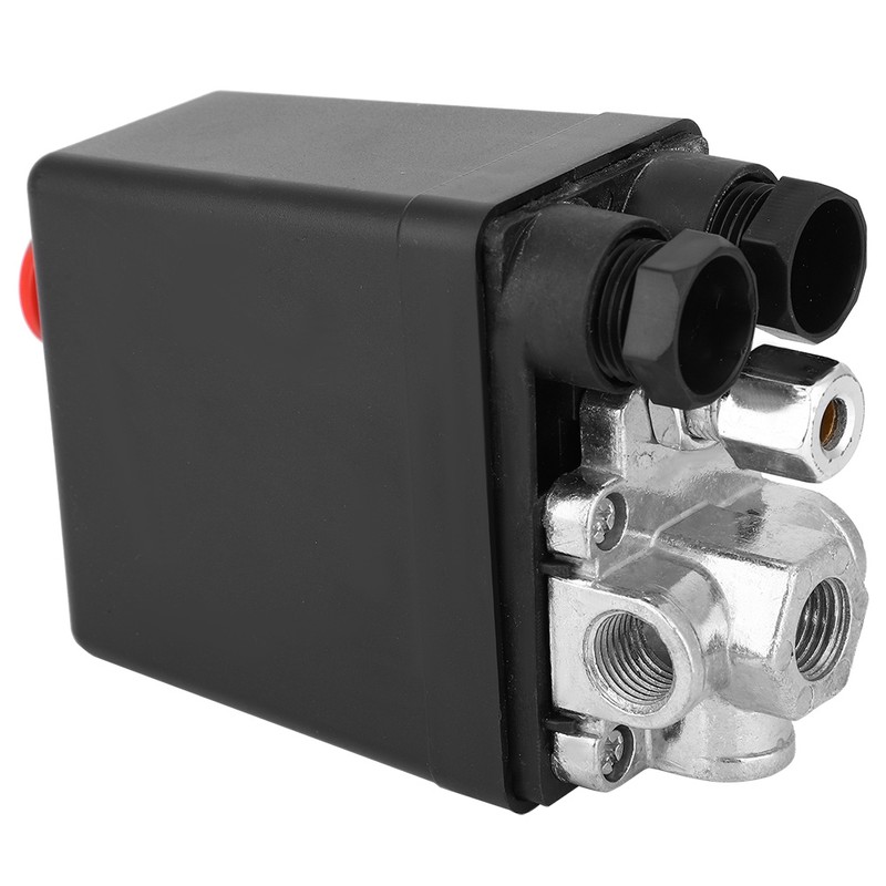 Pressure Switch Control Valve Assembly Square Four Holes Air Compressor