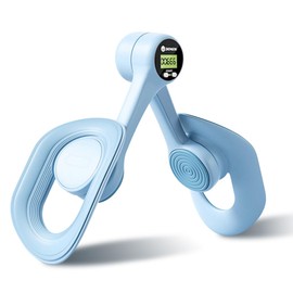 LOMUG Beckenbodentrainer, Oberschenkeltrainer, Beckenbodenmuskeltrainer, Trainingsgerät für die Innenseite der Oberschenkel für zu Hause, Beckenbodenstärkungsgerät für Frauen (Blau)