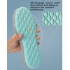 Bellcon Memory Foam Shoe Insoles for Men Non Slip Latex