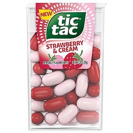 Tic Tac Strawberry & Cream Mints 1 oz