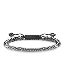 Thomas Sabo Women's Rope Bracelet 925 Sterling Silver LBA0127-328-11-L24v, Sterling Silver