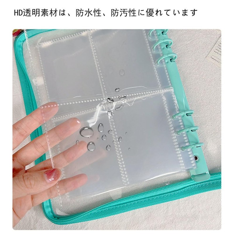 YTTEEIRRAC Clear File Storage Holder, Card File, Transparent, Business Card