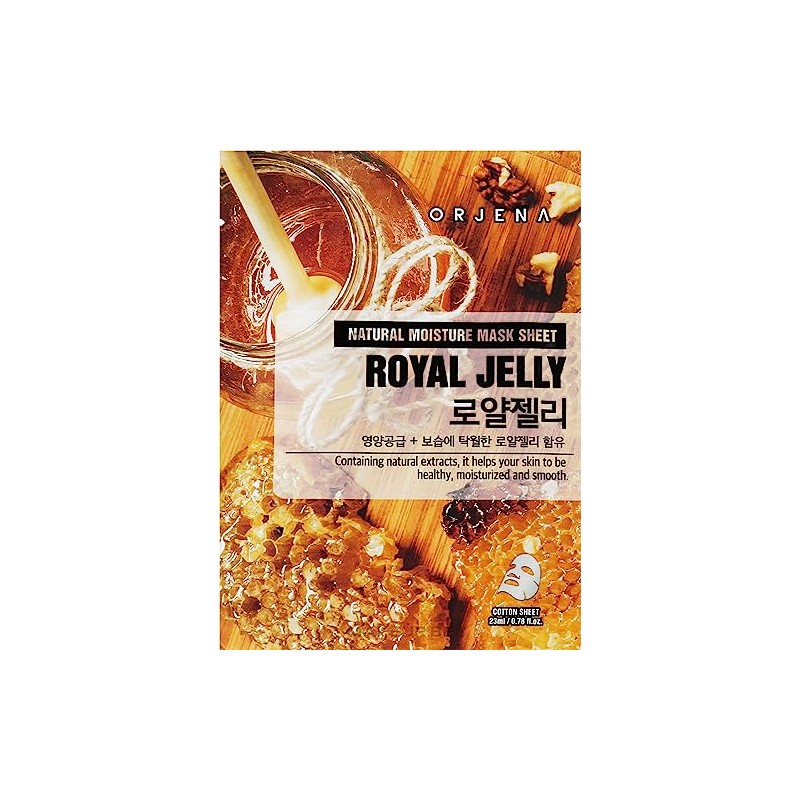 ORJENA | Natural Moisture Royal Jelly Mask Sheet | 23mL