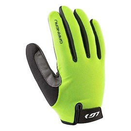 Louis Garneau Calory Long Cycling Gloves - Men's Bright Yellow Medium