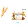 Fibra en Polvo Digestión Inulina Linaza Sabor Vainilla Vanilla Fiber